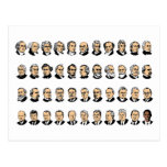 Barack Obama - Presidents Of The United States Post Cards