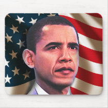 Barack Obama Pride Mouse Mat