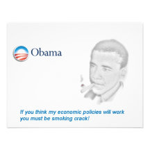Barack Obama Protest Personalized Announcement