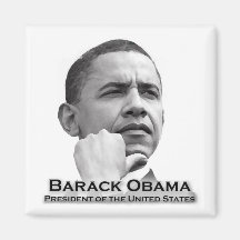 Barack Obama Refrigerator Magnets