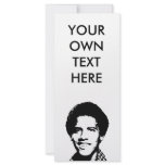 Barack Obama retro rack cards