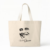 Barack Obama Signature Canvas Bag