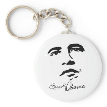 Barack Obama Signature Keychain