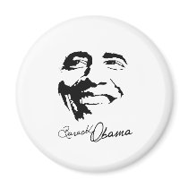 Barack Obama  signature Refrigerator Magnets