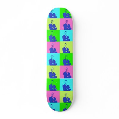 Barack Obama Skate Boards by original_designs