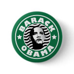 Barack Obama Star Caffeine buttons