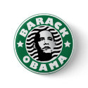 Barack Obama Star Caffeine buttons
