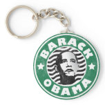 Barack Obama Star Caffeine Keychain