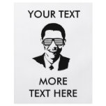Barack Obama Sunglasses Stripes flyers