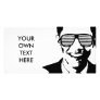 Barack Obama Sunglasses Stripes Picture Card