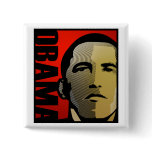 Barack Obama Super Hero Buttons