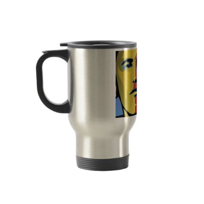 Barack Obama Super Hero Mug by spacedust