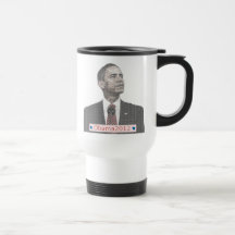 Barack Obama Text Portrait 2012 Coffee Mug