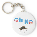 Barack Obama the Fly Killer Keychain