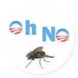 Barack Obama the Fly Killer stickers