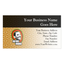 Barack Obama Throwback Business Cards