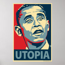 Barack Obama - Utopia: OHP Poster