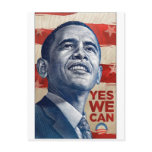 Barack Obama Yes We Can Post Cards