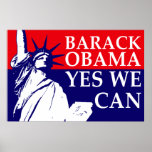 Barack Obama: Yes We Can! Poster posters