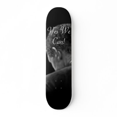 Barack_Obama, Yes We Can! Skate Boards by LadyJoker