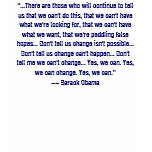 Barack Obama's "Yes We Can" Speech t-shirts