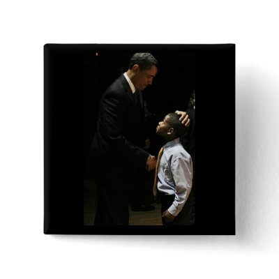 Barack Passing The Torch Button by SupportBarackObama