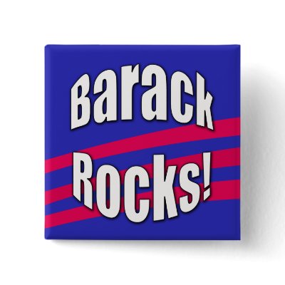 Barack Rocks Button by NelsonZ