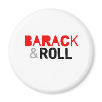 Barack & Roll T-shirt Magnet