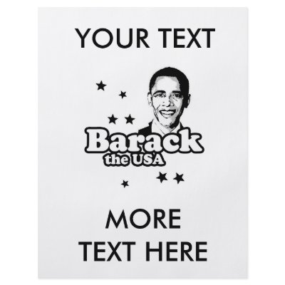 Barack the USA T-shirt by obamashirts