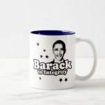 Barack to integrity T-shirt Mugs