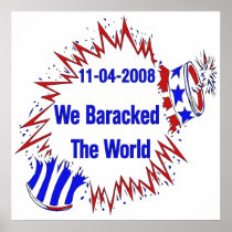 Baracked The World Poster