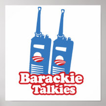 BARACKIE TALKIES -.png Print