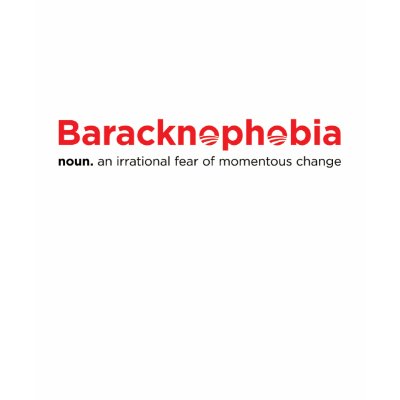 baracknophobia t-shirts by workplaydream