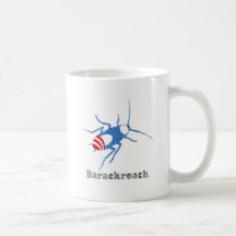 BARACKROACH Faded.png Coffee Mugs