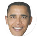 Barack's Face stickers