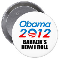 BARACK'S HOW I ROLL buttons
