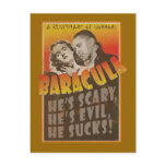 Baracula - Barack Obama Movie Poster postcards