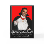 Baracula Halloween cards