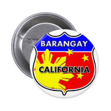 Barangay California Pinback Button