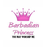 Barbadian Princess Shirts