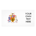 Barbados Coat of Arms Photo Card Template