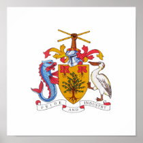 Barbados Coat of Arms Print