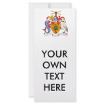 Barbados Coat of Arms Rack Card Design