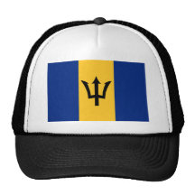Barbados Flag Design Hat