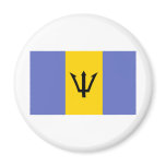 Barbados Flag Magnet