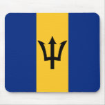 Barbados Flag Mousepad