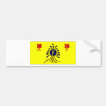 Barbados Personal Flag of HM The Queen Flag Bumper Sticker