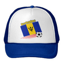 Barbados Soccer Team Hat