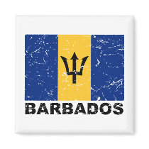 Barbados Vintage Flag