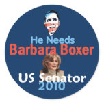Barbara BOXER 2010 Sticker